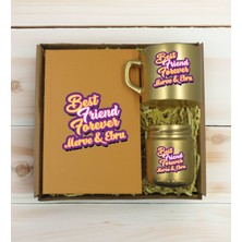 Bk Gift Kişiye Özel İsimli Dtf Best Friend Hediye Seti