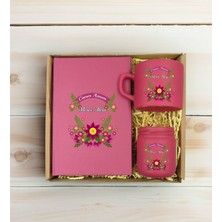 Bk Gift Kişiye Özel İsimli Dtf Anne Temalı Hediye Seti