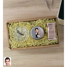 Bk Gift Kişiye Özel Dtf The Baba Karikatürlü Kutuda Hediye Seti