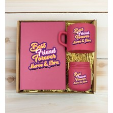 Bk Gift Kişiye Özel İsimli Dtf Best Friend Hediye Seti