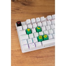 Makerpax Valorant Skye Keycaps, Q-E-X-C Mekanik Klavye Tuşu