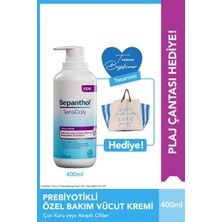 Bepanthol Sensidaily Pompalı Vücut Kremi 400 ml & Tuvana Çanta Hediye