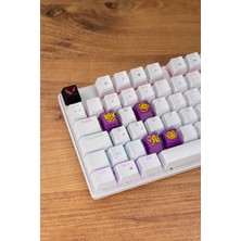 Makerpax Valorant Gekko Keycaps, Q-E-X-C Mekanik Klavye Tuşu