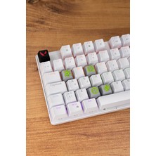 Makerpax Valorant Deadlock Keycaps, Q-E-X-C Mekanik Klavye Tuşu