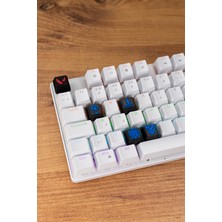 Makerpax Valorant Kay/o Keycaps, Q-E-X-C Mekanik Klavye Tuşu