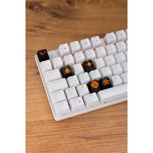 Makerpax Valorant Brimstone Keycaps, Q-E-X-C Mekanik Klavye Tuşu