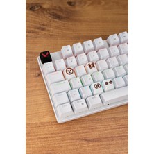 Makerpax Valorant Cypher Keycaps, Q-E-X-C Mekanik Klavye Tuşu