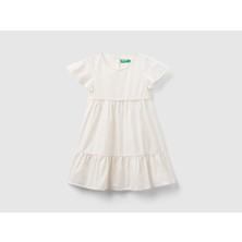 Benetton Kız Bebek Elbise