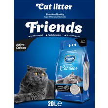 Friends Actived Carbon Topaklaşan 20 Litre Kedi Kumu