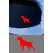 Mıgnatıs Pointer Köpek Resmi Oto Araba Cam Sticker Çıkartma Bilgisayarlar,kamyonlar, Motosikletler Için