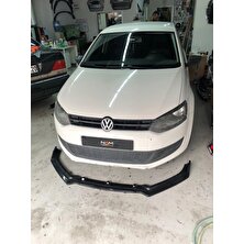 Nam Tuning Polo Mk5 (3 Parça) 2009 2017 Lip P Black