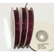 öztürk Organza (Organze) Kurdele 6MMX25METRE 1 Adet.