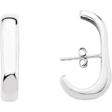 Altın Sepeti Gümüş Kulağı Saran Küpe