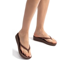 Ipanema Mesh Chic Kadın Parmak Arası Terlik Kahverengi 35/40