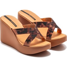 Ipanema High Fashion Slide Kadın Terlik Kahverengi 35/40