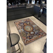 Rugs Modern Çok Renkli Geleneksel Motif Etnik Desenli Kreatif Vintage Dekoratif Halı 2588