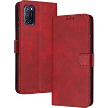 Manyi Market Kart Yuvası Kickstand Saf ile Oppo OPPO/A72/A92 Pu Deri Için Flip Case (Yurt Dışından)