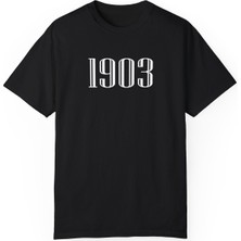 1903 Baskılı Erkek Oversize Tişört
