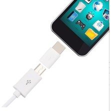 Mab Micro USB To Type-C Şarj Dönüştürücü Otg, Micro USB Kablolarını Type-C Cihazlara Uyumlu Hale Getirir