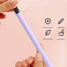 4U Sky Xiaomi Akıllı Kalem (3. Nesil) Için Koruyucu Kılıf Kontrast Renkli Stylus Kalem Kapağı, Çift Kalem Kapaklı-Mor (Yurt Dışından)