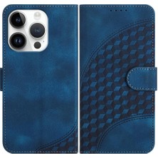 GX Boutique IPhone 13 Için Kılıf Pro Max Darbeye Deri Kılıf Geometrik Desen Kartı (Yurt Dışından)