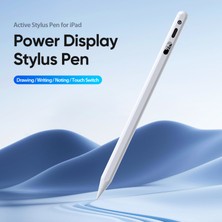 4U Sky Dux Ducıs Sp-06 Manyetik Aktif Stylus Avuç Içi Reddetme Kalemi Dijital Güç Ekranı-Beyaz (Yurt Dışından)