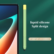 4U Sky Xiaomi Inspired Stylus Kaymaz Kılıf Için Sıvı Silikon Tutucu Kol Cilt Kapağı Kalem Kapağı-Turuncu (Yurt Dışından)