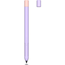 4U Sky Xiaomi Inspired Stylus Kaymaz Kılıf Için Sıvı Silikon Tutucu Kol Cilt Kapağı Kalem Kapağı-Mor (Yurt Dışından)