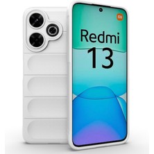 4U Sky Xiaomi Redmi 13 5g/13 4g Kılıf Tpu Koruyucu Arka Kapak-Beyaz (Yurt Dışından)