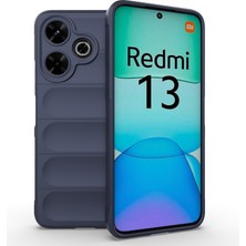 4U Sky Xiaomi Redmi 13 5g/13 4g Kılıf Tpu Koruyucu Arka Kapak-Koyu Mavi (Yurt Dışından)