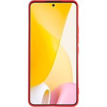 4U Sky Wanlonfeng Rb1 Serisi Xiaomi 12 Lite 5g Kılıf Tpu Telefon Kapağı 3'ü 1 Arada Darbeye Dayanıklı-Kırmızı (Yurt Dışından)