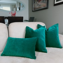 Arasta Design Koyu Hardal Sarısı, 2'Li Set Kırlent Kılıfı,  43x43 Cm