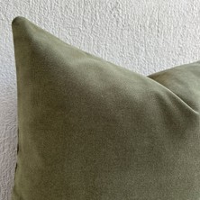 Arasta Design Koyu Hardal Sarısı, 2'Li Set Kırlent Kılıfı,  43x43 Cm
