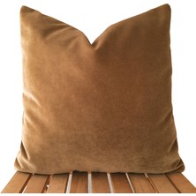 Arasta Design Koyu Hardal Sarısı, 2'Li Set Kırlent Kılıfı,  43x43 Cm