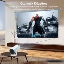 Tekno Pool Tp 300 Pro Full Hd 130"İNÇ Yansıtma Android Taşınabilir Projeksiyon Cihazı