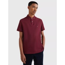 Erkek 1985 Regular Polo Polo T-Shirt-Bordo