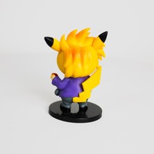 HD Marketim Pokemon Pikachu Naruto Anime Karakter 9 cm Figür Biblo 16895