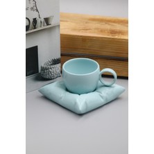 Ovazzo Ceramics Minder Tabaklı El Yapımı Seramik Kupa