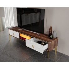 Venüs Smart Sömineli 3'Lü Salon Set Takimi