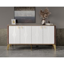 Venüs Smart Sömineli 3'Lü Salon Set Takimi
