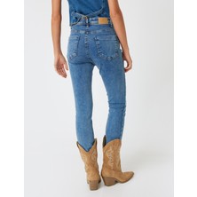 Koton Yüksek Bel Kot Pantolon Skinny Push Up Fit - Skinny Jean