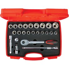 İzeltaş 1113 1/2” Altı Köşe Lokma Anahtar Takımı (24 Parça, Mm)