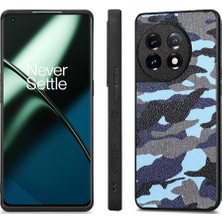 Oneplus 11 Camo Tasarım Hafif Anti Damla Kablosuz Şarj Için Kılıf (Yurt Dışından)