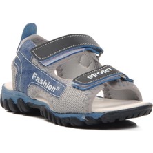 Ayakmod 24-410-P Lacivert-Mavi Erkek Çocuk Sandalet