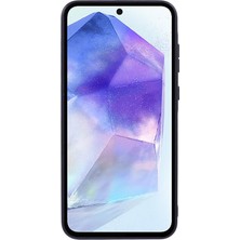 Seashell Digital X-Level Bojue-3 Serisi Samsung Galaxy A55 5g Kılıf Deri+Tpu+Pc Telefon Kapağı-Siyah (Yurt Dışından)