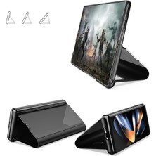 Seashell Digital Samsung Galaxy Z Fold6 5g Kılıf Görünüm Penceresi Için Pu Deri + Pc Galvanik Telefon Kapağı-Gül Altın (Yurt Dışından)