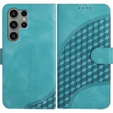 GX Boutique Samsung Galaxy S23 Ultra Darbeye Deri Kılıf Pu Deri Kapak (Yurt Dışından)