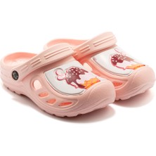 Twigy Jess Çocuk Sabo Terlik Açık Pembe 30/35