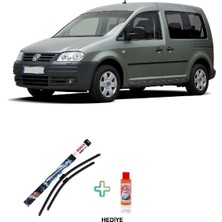 Bosch Volkswagen Caddy Iıı Bosch Aerotwin Serisi Silecek Takımı + Cam Şampuanı Hediyeli