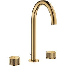 Grohe Atrio Private Collection 3 Delikli Lavabo Bataryası L-Boyut - 20595GL0